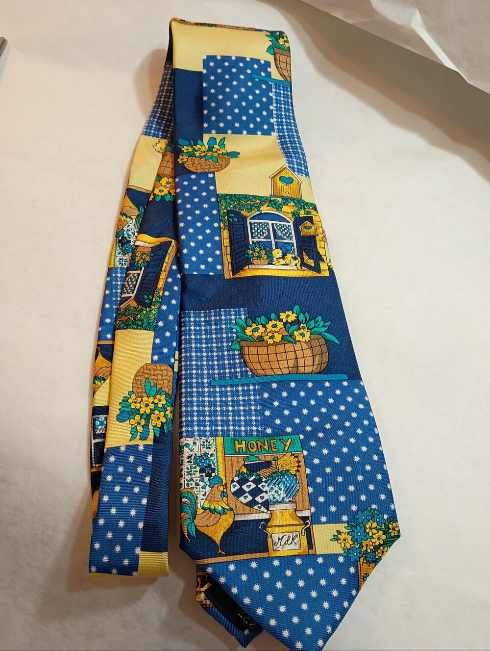 BURBERRY Welcome Home Mens  Luxury Silk Tie